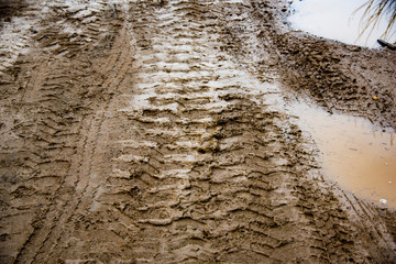 road construction area