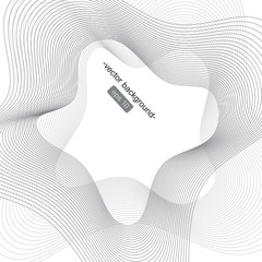 Sfondo astratto lineare ondulato