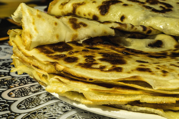 Pile rouge pancake