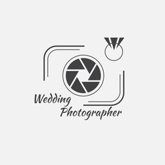 Obraz premium Vector of photography logo template