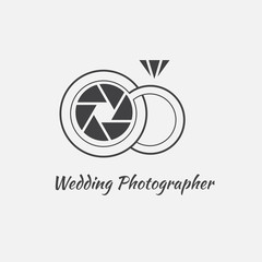 Vector of photography logo template