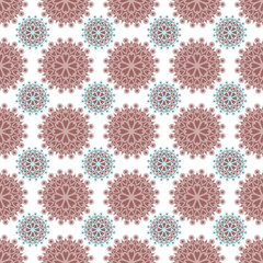 Seamless arabic ornamental pattern texture background with decor
