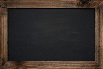 Blackboard Tafel  leer mit Rahmen aus Holz