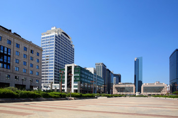 Obraz premium napoli centro direzionale