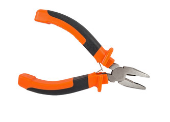 Pliers isolated on a white