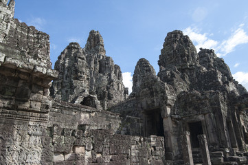 Fototapeta na wymiar Angkor Bayon Temple