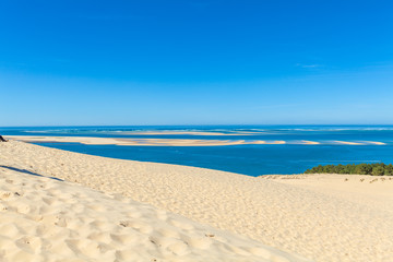 View from Dune of Pyla, Arcachon Bay