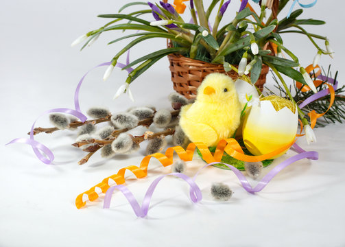 festive Easter composition