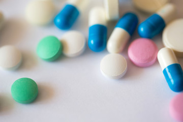 Colorful pills.