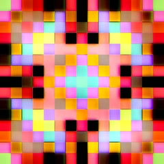 Seamless texture of abstract bright shiny