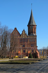 Fototapeta na wymiar The Kaliningrad Cathedral
