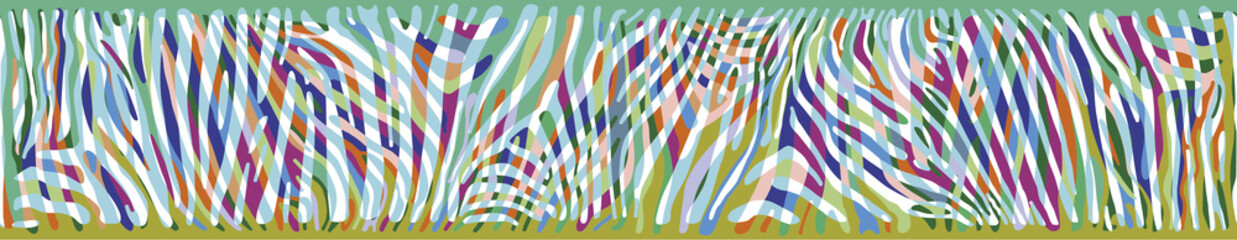 Horizontal background with colorful Zebra skin 