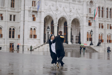 wedding day in Budapest