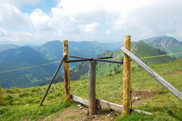 Drehkreuz zum Allg&auml;u