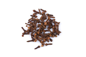 Cloves isolated on white background