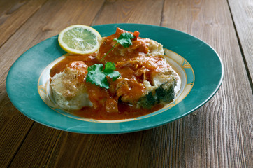 cazuela de pescado colombiana
