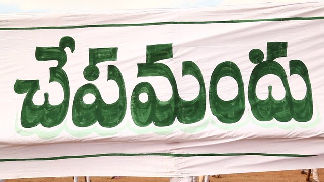 Sign Board in Telugu