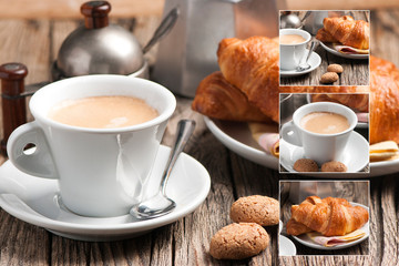 breakfast collage