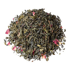 Tea blend of bergamot, rose petals, citrus aromas.