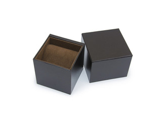 Black box isolated on white