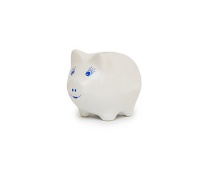 piggy bank isolated on white background