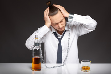 Alcohol dependence in men