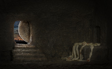Empty Tomb of Jesus - 104612907