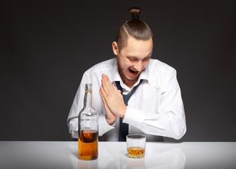 Alcohol dependence in men