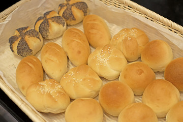 soft roll bread for breakfast meal