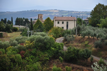 Fototapeta na wymiar Toscania
