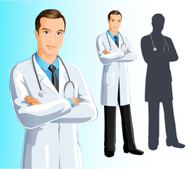 Fototapeta premium Doctor (Man)