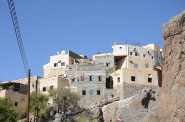 Obraz premium Urban street scene in Oman