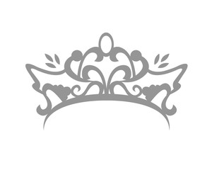 Tiara Crown Logo © toonandlogo