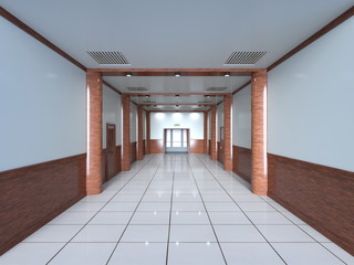 エレベーター通路