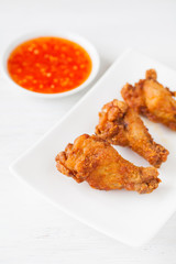 Crispy fried chicken lag or Fried Chicken Drumstick