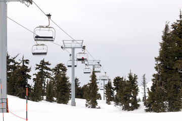 Ski Lifts at Mount Hood Ski Resort
