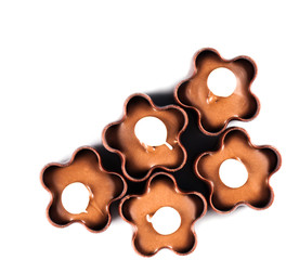chocolate candy form of flowers