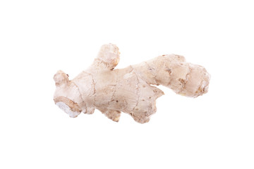 ginger root isolated on white