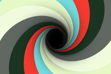 Fototapeta premium colorful black hole background