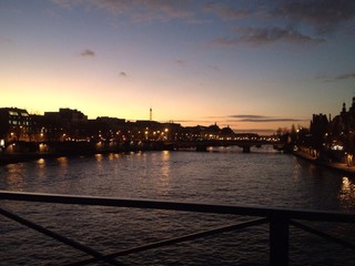 Fototapeta premium Sunset in Paris