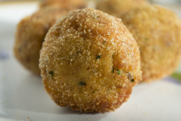 sicilian fried arancina