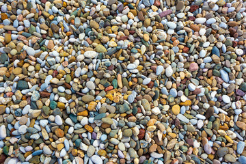 stones on a beach