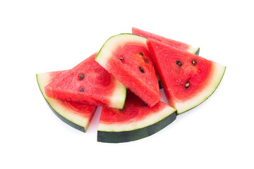 watermelon on white background