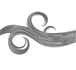 hair background healthy grey shiny locks of hair