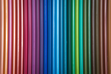 multiple pencil color arrange as a background