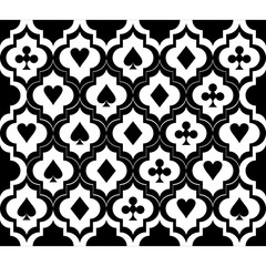 casino background.Casino  design elements vector icons. Casino g