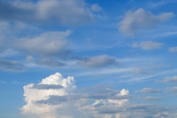 blue sky background