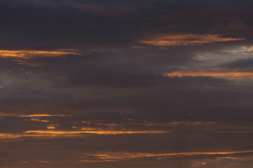 sunset sky dramatic background, colorful twilight sky