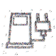 people  electro  station ecology