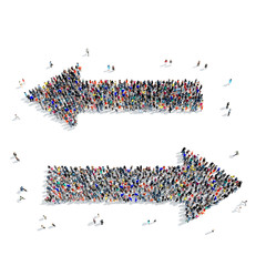 group people  shape  arrow icon